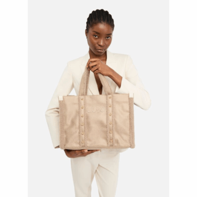 Montone Bag Naturale-Liu-Jo-Sac-Maroquinerie Fortunas-Mouscron