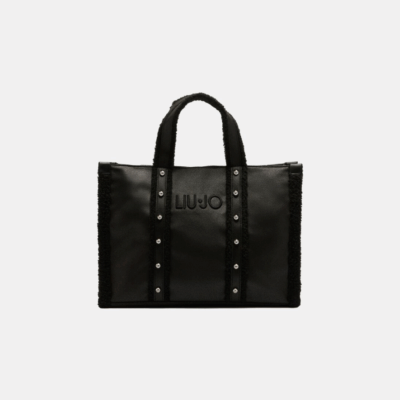 Montone Bag Nero-Liu-Jo-Sac-Maroquinerie Fortunas-Mouscron