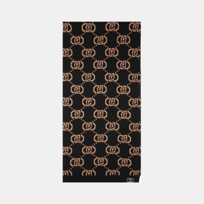 Echarpe Nero Cammello-Liu-Jo-Accessoires de mode-Maroquinerie Fortunas-Mouscron