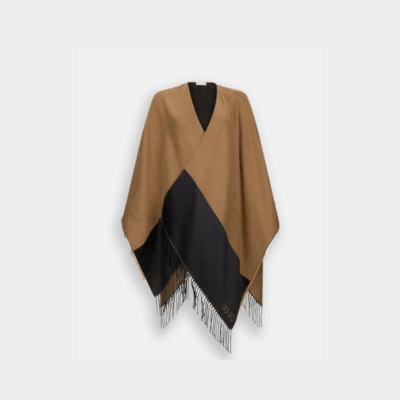 Poncho Mono Cammello-Liu-Jo-Accessoires de mode-Maroquinerie Fortunas-Mouscron