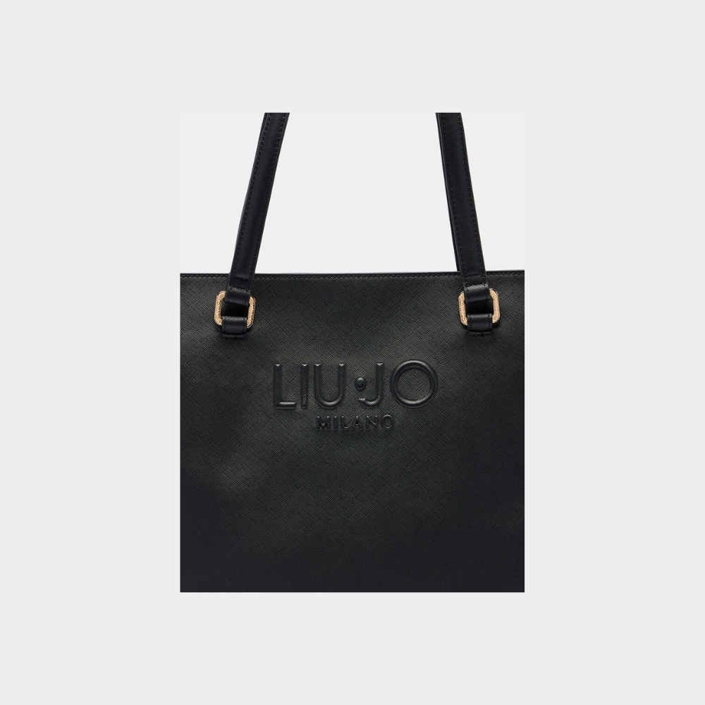 Shopping Halona Nero-Liu-Jo-Sac-Maroquinerie Fortunas-Mouscron