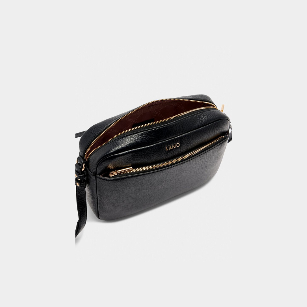 Handbag Caliwen Nero-Liu-Jo-Sac-Maroquinerie Fortunas-Mouscron