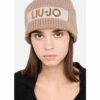 Bonnet Logo Taupe-Liu-Jo-Accessoires de mode-Maroquinerie Fortunas-Mouscron