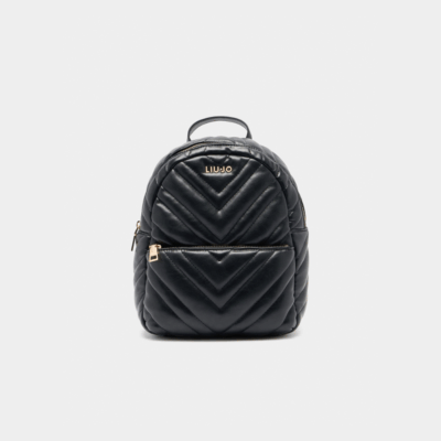 Backpack Lunny Nero-Liu-Jo-Sac-Maroquinerie Fortunas-Mouscron