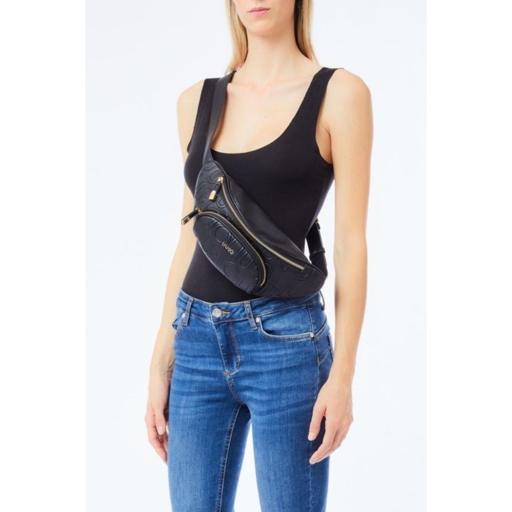 Bumbag Manh Nero-Liu-Jo-Sac-Maroquinerie Fortunas-Mouscron