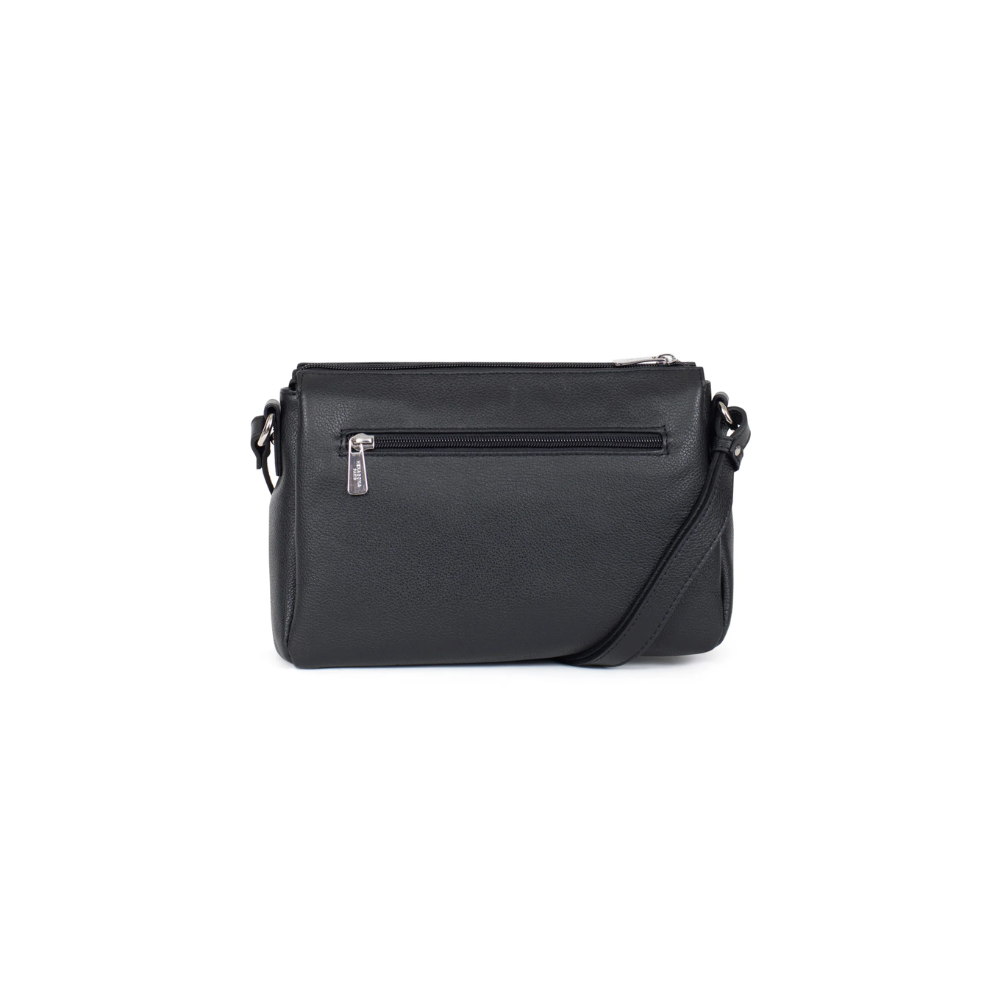 Xbody Multipocket Noir-Hexagona-Sacs-Maroquinerie Fortunas-Mouscron