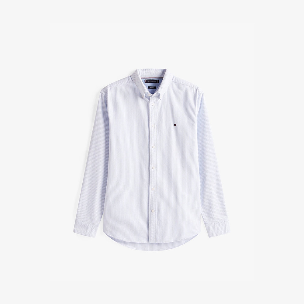 Chemise Oxford Cloudy-Tommy Hilfiger-Vêtements & Co.-Maroquinerie Fortunas-Mouscron Chemise Oxford Cloudy-Tommy Hilfiger-Vêtements & Co.-Maroquinerie Fortunas-Mouscron