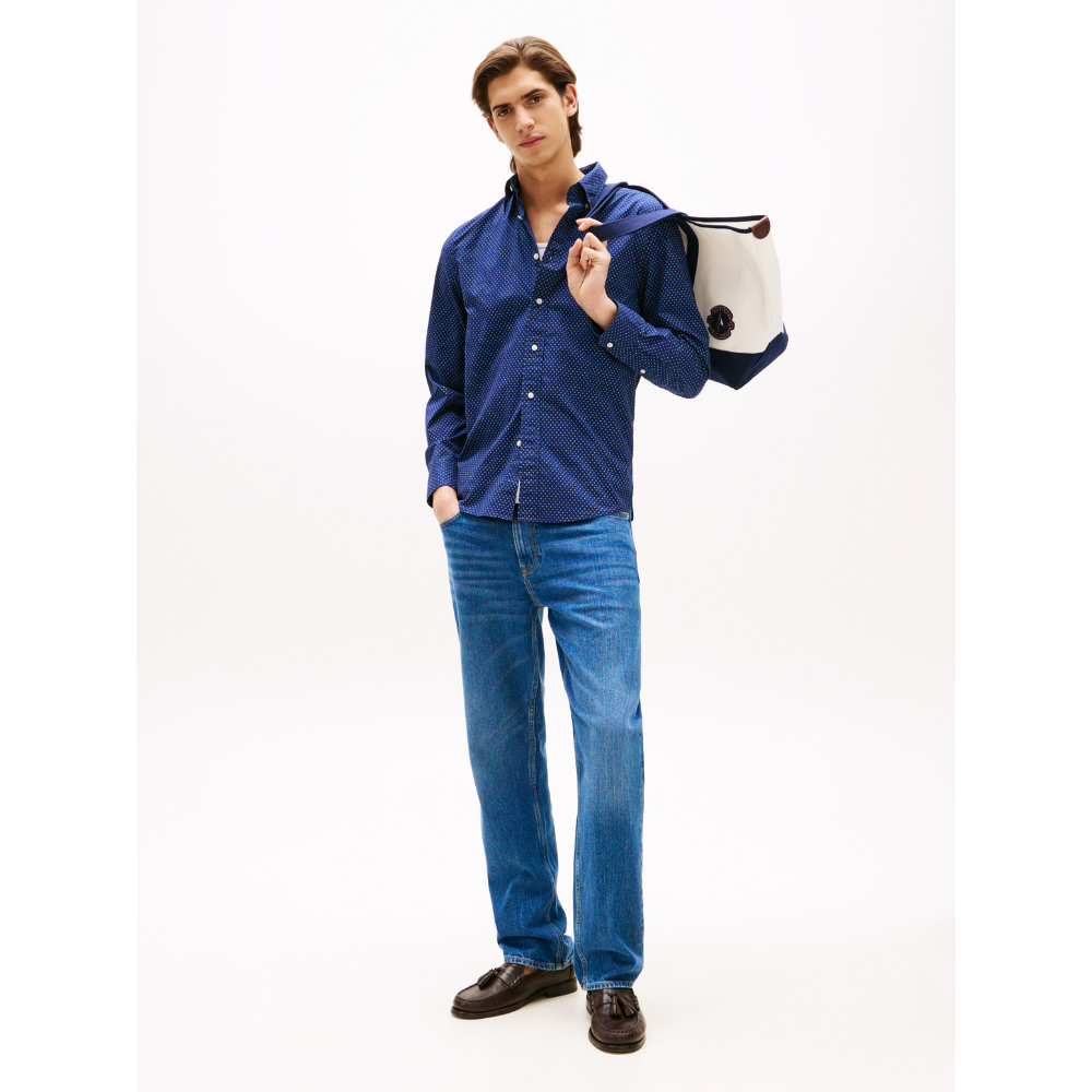 Chemise Poplin-Tommy Hilfiger-Vêtements & Co.-Maroquinerie Fortunas-Mouscron Chemise Poplin-Tommy Hilfiger-Vêtements & Co.-Maroquinerie Fortunas-Mouscron