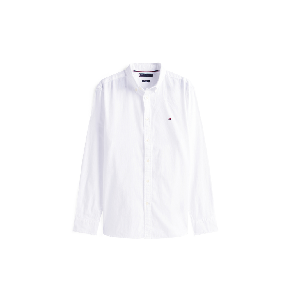 Chemise Dobby White-Tommy Hilfiger-Vêtements & Co.-Maroquinerie Fortunas-Mouscron Chemise Dobby White-Tommy Hilfiger-Vêtements & Co.-Maroquinerie Fortunas-Mouscron