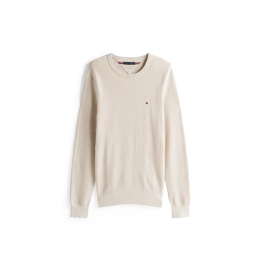 Pull Essential Milk-Tommy Hilfiger-Vêtements & Co.-Maroquinerie Fortunas-Mouscron Pull Essential Milk-Tommy Hilfiger-Vêtements & Co.-Maroquinerie Fortunas-Mouscron