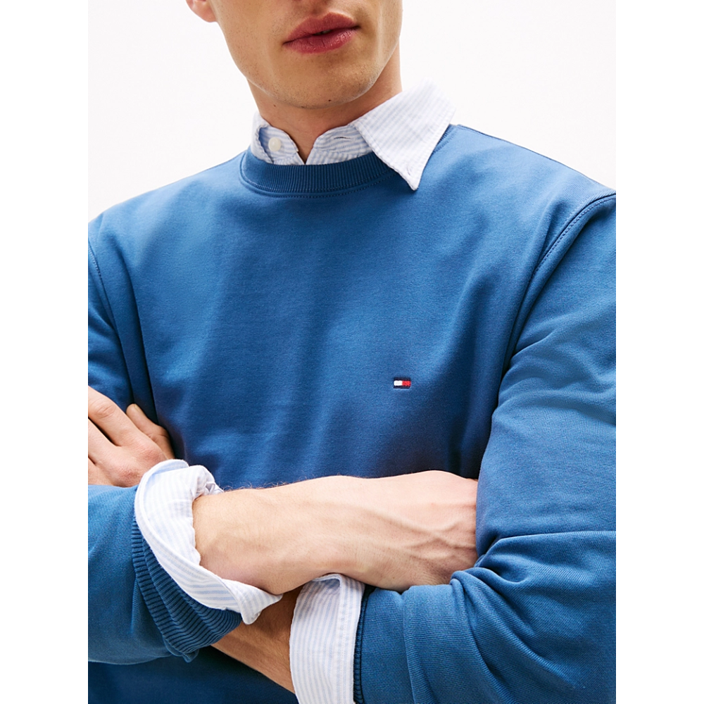 Sweat Terry Crew-Tommy Hilfiger-Vêtements & Co.-Maroquinerie Fortunas-Mouscron Sweat Terry Crew-Tommy Hilfiger-Vêtements & Co.-Maroquinerie Fortunas-Mouscron