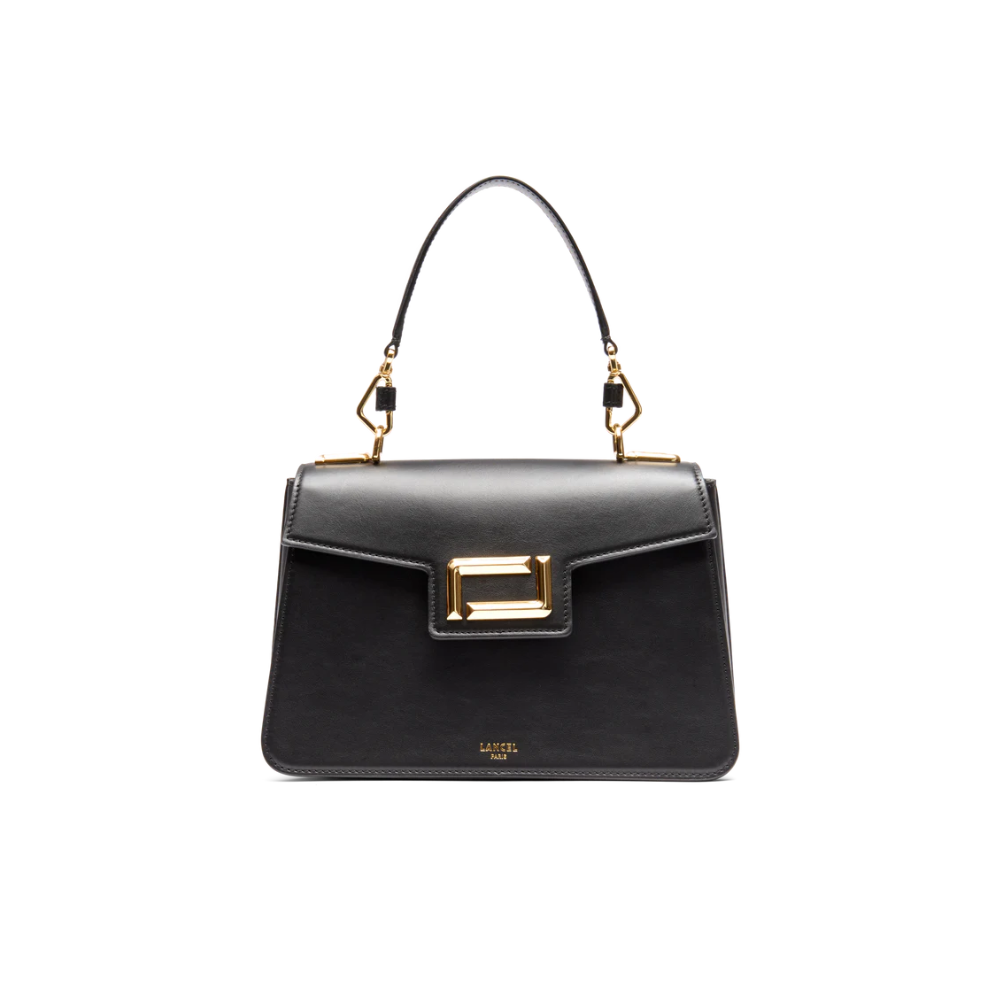 Angèle Handle M Black-Lancel-Sacs-Maroquinerie Fortunas-Mouscron