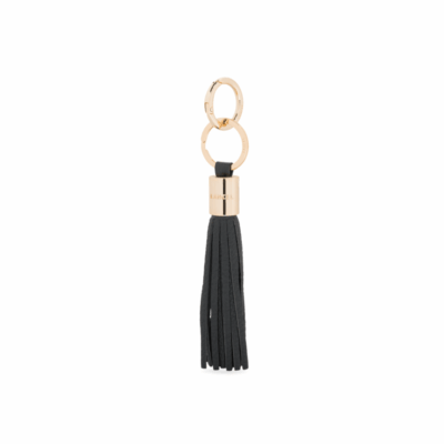 Porte-clefs Pompom Noir-Lancel-Accessoires de mode-Maroquinerie Fortunas-Mouscron