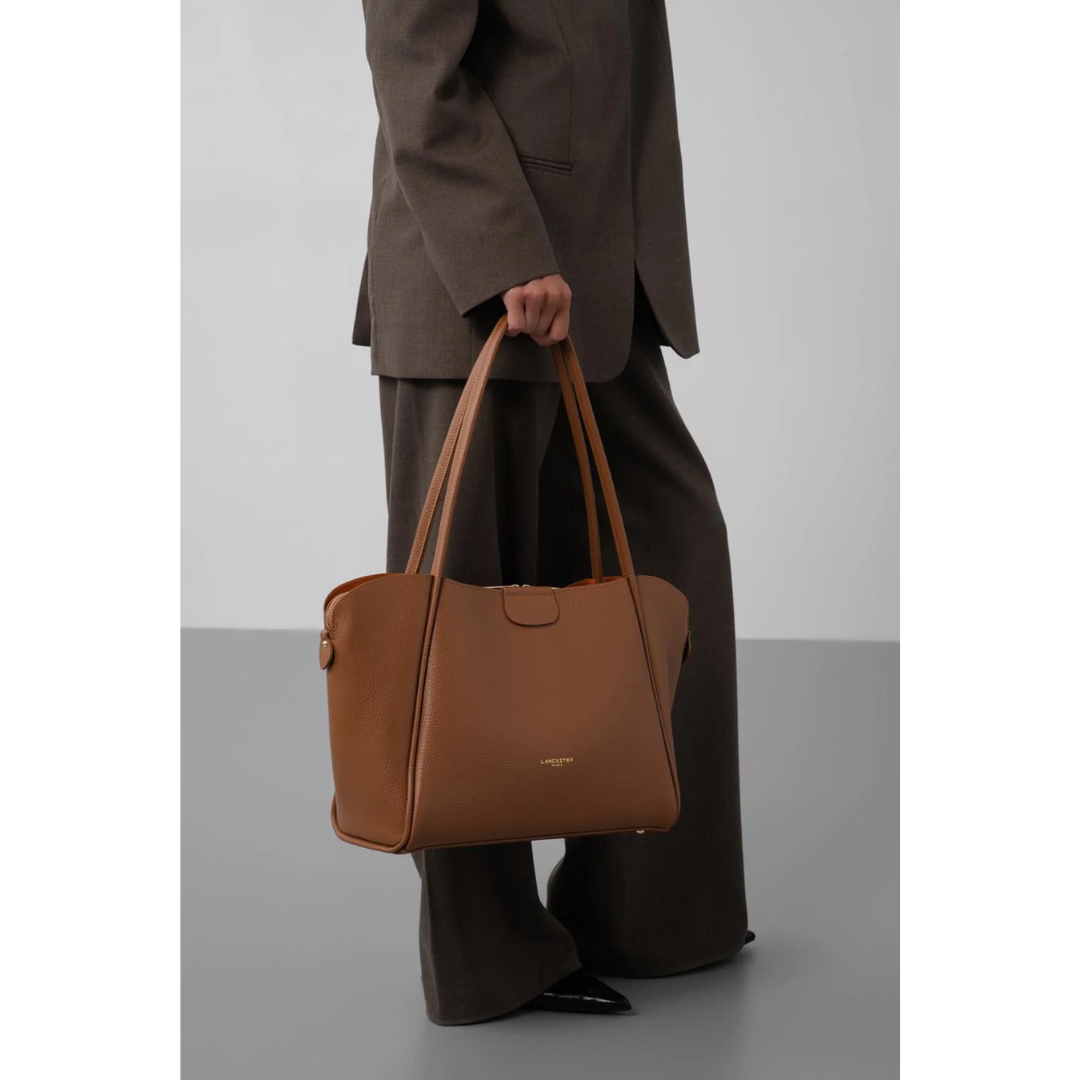 Ida Cabas Camel-Lancaster-Sacs-Maroquinerie Fortunas-Mouscron