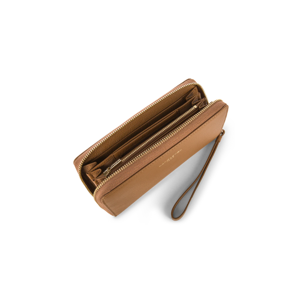 Portefeuille Dune L Camel-Lancaster-Petite Maroquinerie-Maroquinerie Fortunas-Mouscron