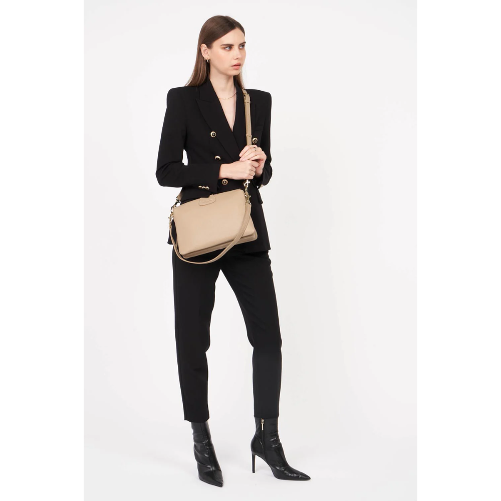 Dune Pochette Beige-Lancaster-Sacs-Maroquinerie Fortunas-Mouscron