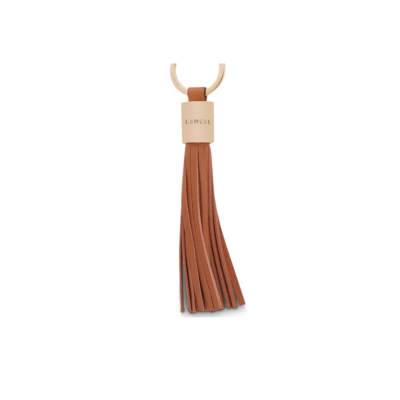 Porte-clefs Pompom Camel-Lancel-Accessoires de mode-Maroquinerie Fortunas-Mouscron