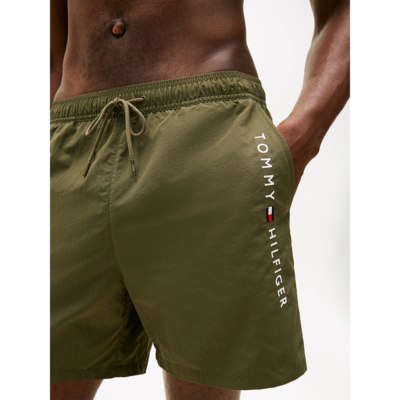Maillot Drawstring Kaki-Tommy Hilfiger-Vêtements & Co.-Maroquinerie Fortunas-Mouscron