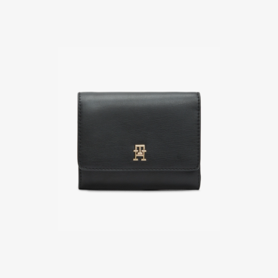 Trifold Icon Black-Tommy Hilfiger-Petite Maroquinerie-Maroquinerie Fortunas-Mouscron