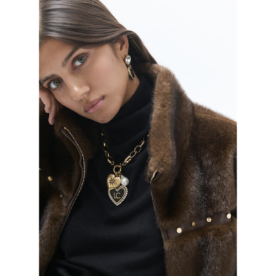 Collier Coeurs-Lola Casademunt-Accessoire de mode-Maroquinerie Fortunas-Mouscron