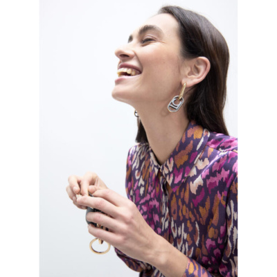Earrings Logo-Lola Casademunt-Accessoire de mode-Maroquinerie Fortunas-Mouscron