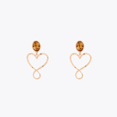 Earrings Coeur-Lola Casademunt-Accessoire de mode-Maroquinerie Fortunas-Mouscron