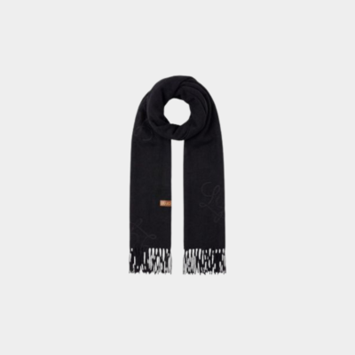 Echarpe Nero-Liu-Jo-Accessoires de mode-Maroquinerie Fortunas-Mouscron